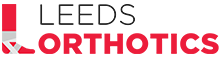 The logo of Leeds Orthotics.